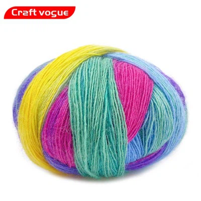 বুনন জন্য বহু রঙের উল সুতা